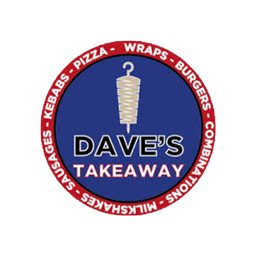 Dave's Takeaway logo.